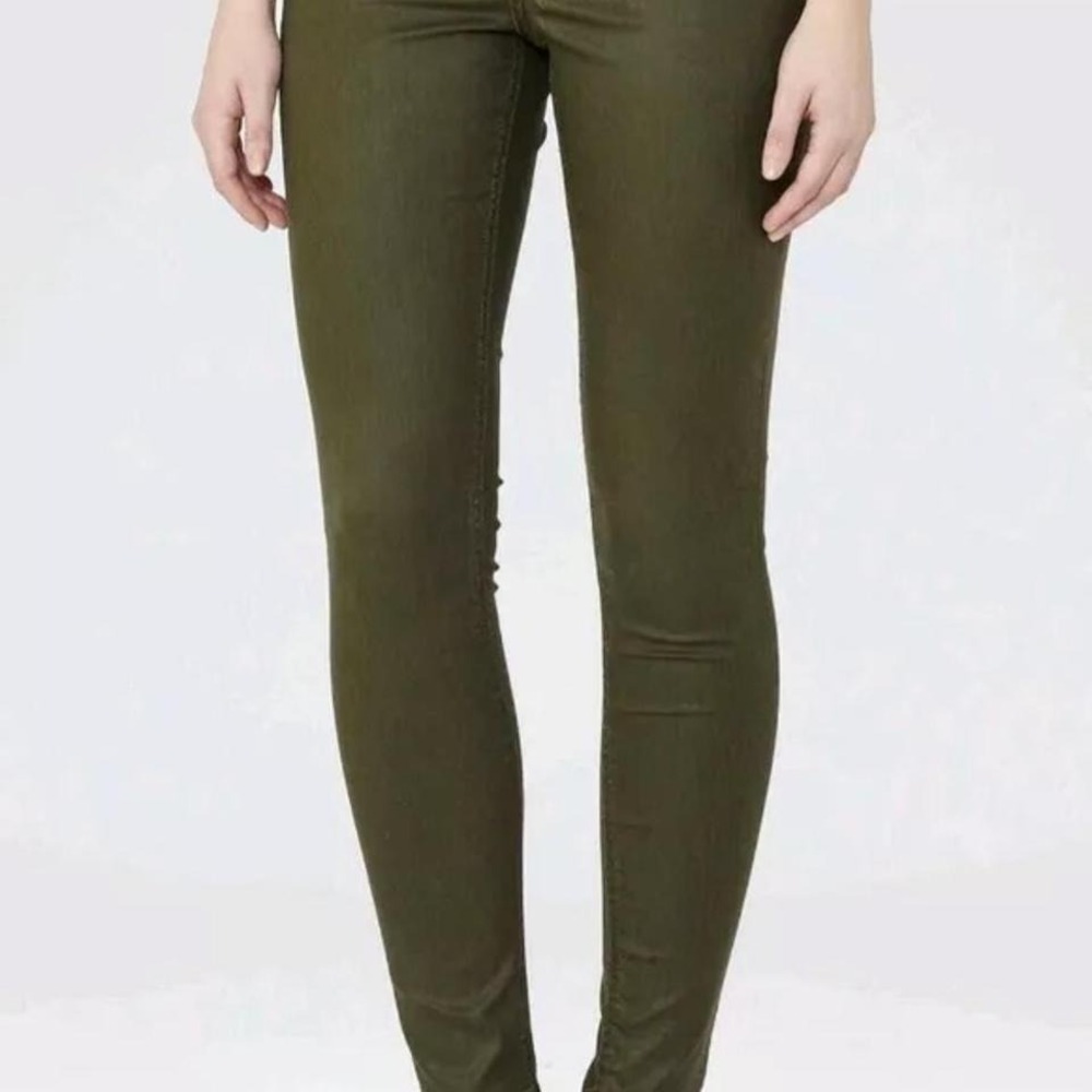 Reiss Olive green skinny jeans